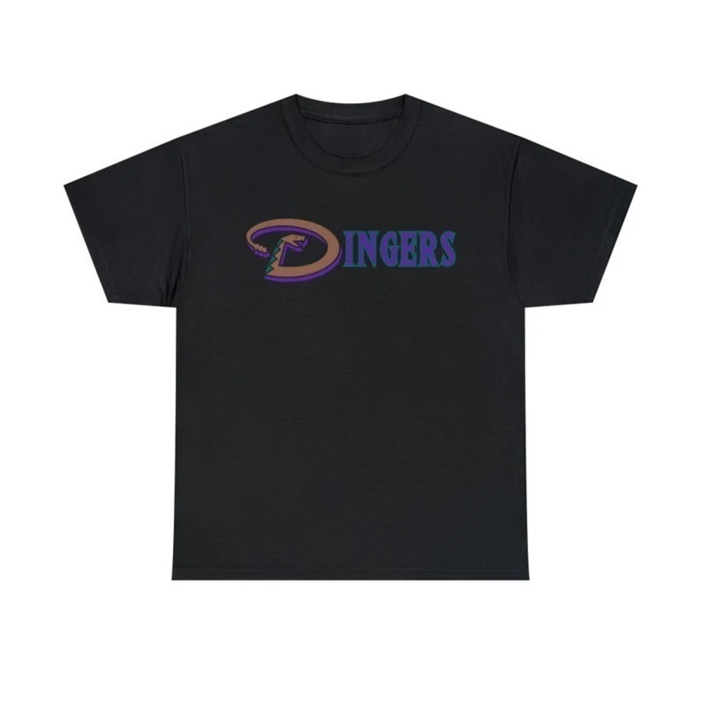 Dingers Arizona Diamondbacks Dbacks Classic Thowback Unisex Tee Shirt